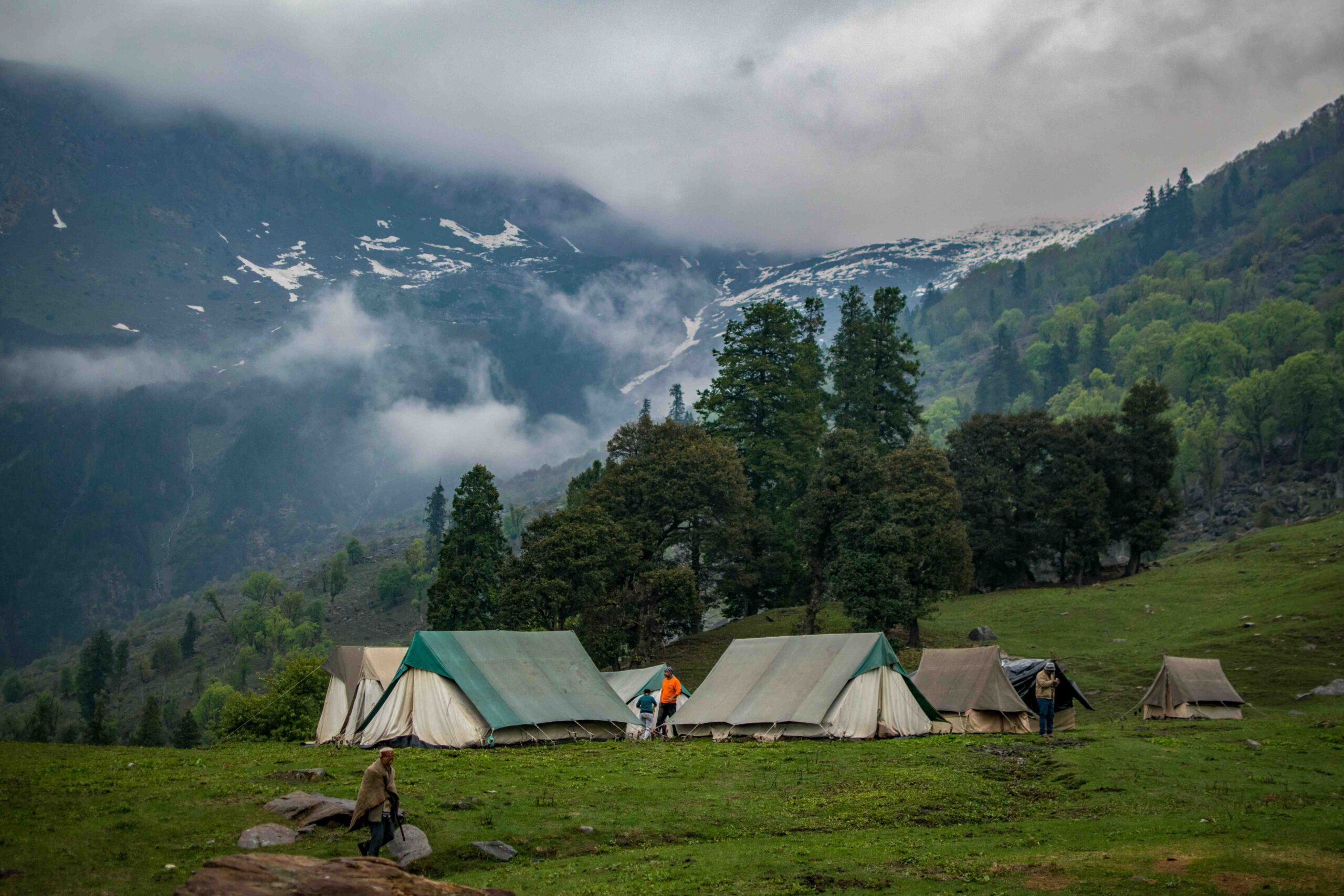 advance basecamp view himachal